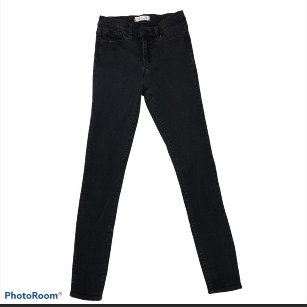 Madewell black denim roadtripper jeans size 26